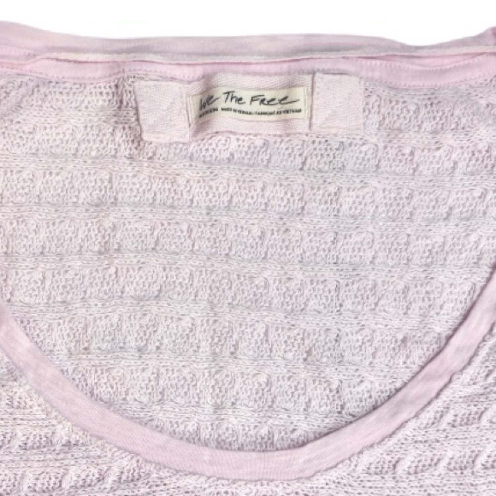 NWOT Free People Thien's Hacci Sweater - Picture 13 of 16